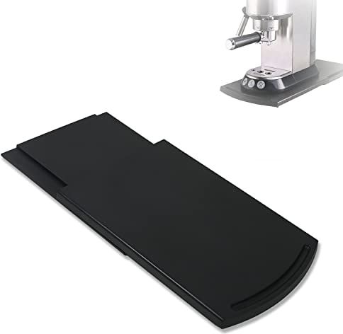 Eucteje Gleitbrett Rollbrett Gleitmatte Schiebebrett Gerätematte Gleiter Unterlage Matte Ausziehbar Tablett Untersetzer Zubehör für Kleine Küchengeräte kaffeevollautomat kaffeemaschine Toaster Mixer