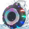 HEYSONG Altavoz Bluetooth Resistente al Agua, IPX7 Small Altavoz de Ducha con Sonido HD, Luz LED, Flotante, Altavoz Portátil Ligero para Viajes, Piscina