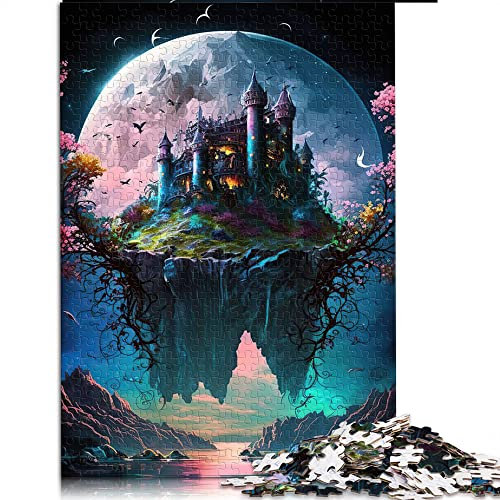 1000 Teile Puzzle Burg Puzzle für Erwachsene Papppuzzles Family Entertainment Toys (Größe 26x38cm)