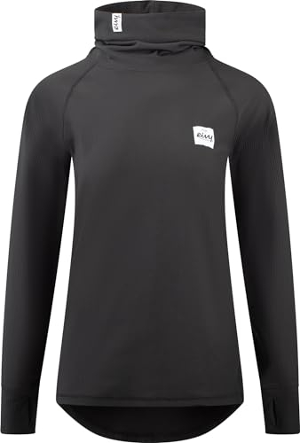 Eivy Damen Icecold Gaiter Rib Top Yoga Shirt, Schwarz, XXS EU