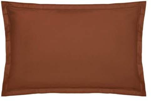 Atmosphera - Taie d Oreiller Carina Coton 50x70cm Rose Terracotta