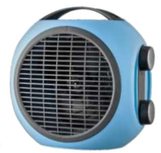 VINCO 70340 TERMOVENTILATORE MODFH-105 SELEZIONE CALDO/FREDDO AZZURRO