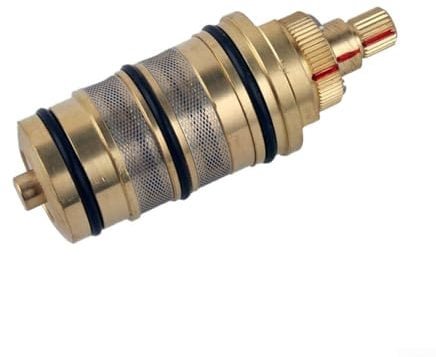 Thermostatic Shower Cartridge, Thermostatic Bath Mixer Tap Shower Valve Handle Spare Repair Kit, Temperature Control Brass Valve Cartridge for Triton 83308580(1 PC)