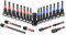 GETLITOOL Magnetic Nut Driver Set, 23Pcs Cr-V Steel Metric & SAE Power Drivers with Adapter Bit Holder for Impact Drill, 6-14mm and 1/4-9/16, 1/4 Hex Shank