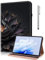 TUOLISG Galaxy Tab S5e Hülle T720,PU Leder Flip Case Brieftasche Stifthalter Tablet Schutzhülle mit Stylus Stift für Samsung Galaxy Tab SM-T720/T725 (2019) 10.5 Tablette -Lila Lotus