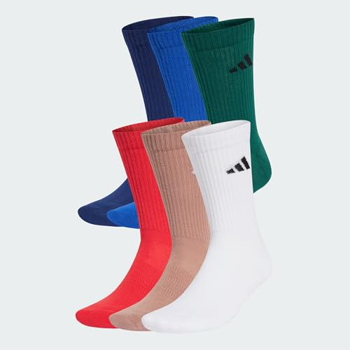 adidas Unisex Cushioned Crew Socks 6 Pair Pack Socken