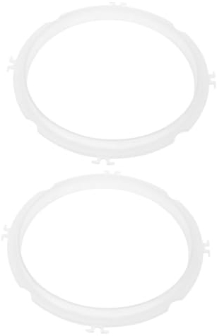 MOLUCKFU 2 Pezzi Anello Pressione Guarnizione Silicone Per Pentola A Pressione Ricambio Flessibile Sigillo Efficiente