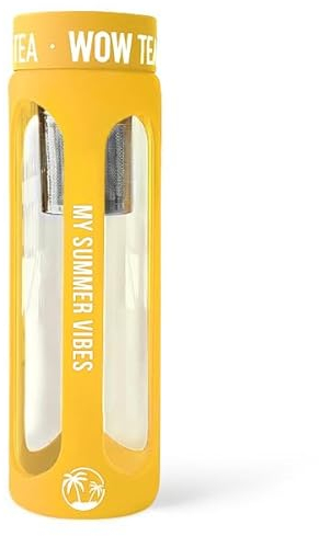WOW TEA: Gelb Infuser Teeflasche