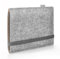 Stilbag Finn Étui de protection pour liseuse Amazon Kindle Paperwhite 12 (2024) - Couleur : gris clair/marron - En feutre - Fabriqué en Allemagne