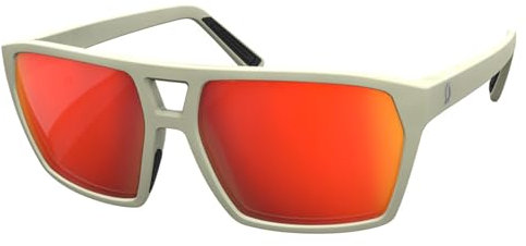 Scott Tune Sport/Freizeit Brille beige/rot Chrome