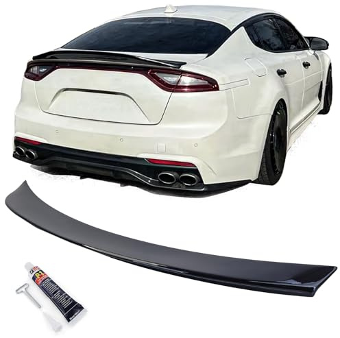 Heckspoiler Lippe Performance Schwarz Glanz mit ABE für Kia Stinger 2017-2023