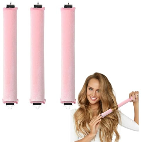 3 Stück Heatless Curls Band,Lockenwickler über Nacht,Overnight Curls,Locken Ohne Hitze,Locken über Nacht,Blowout Hair Curler Overnight,Haar Lockenband Hitzefreie,haarband,Haare Curlers zum Schlafen
