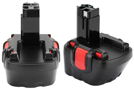 12V 4000mAh BAT043 NI-MH Batteria per Bosch 12V 2607335273 2607335709 2607335274 2607335531 2607335542 2607335526 BAT045 BAT120 BAT046 PSR 12 VE-2 PSR12 VE-2 GSR 12-2 GSB 12VE-2 (2 pezzi)
