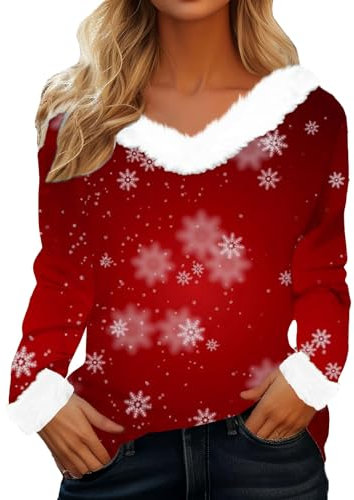 Generisch Day Prime 2025 Angebote Pullover Lang Damen Schwarz Schwarze Langarmshirt Damen Set Oberteile Damen Sommer Rot Longsleeve Blau Damen Weißes Oberteil Damen Langarm Mein Konto Anzeigen Sale