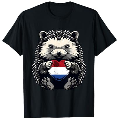 Pays-Bas Hedgehog Nederland Dutch Pride Dutch Roots T-Shirt