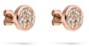s.Oliver Damen Schmuck – Creolen & Ohrstecker mit funkelnden Steinen in verschiedenen Farben – Stilvoll, Modern & Alltagstauglich– Perfekte Geschenkidee