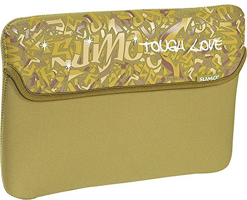 Mobile Edge Sumo Graffiti Sleeve - 10 Netbook, Green 10 Custodia a tasca Verde