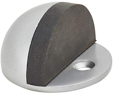 SEC Oval Door Stop Chrome S2984