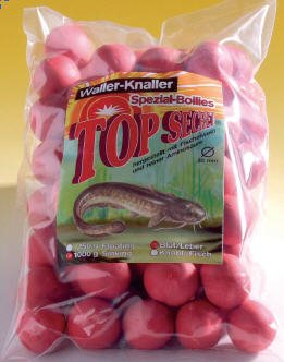 Top Secret Wallerboilies Knoblauch/Fisch 1000 g