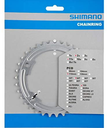 Shimano 105 FC-5800 Kettenblätter Ausführung 50T 2017 Kettenblatt