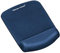 FELLOWES - Tapis de Souris - Repose Poignet PlushTouch™ - Mousse Mémoire de Forme - Bleu - 1 Unité