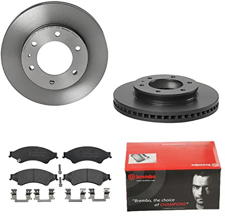 BREMBO BREMSSCHEIBEN Ø302mm + BREMSBELÄGE VORNE FÜR FORD RANGER TKE MAZDA BT-50