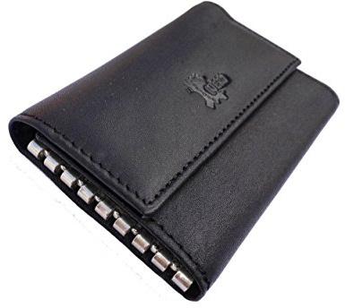 UBRIQUE Llavero de Cuero 8 llaves