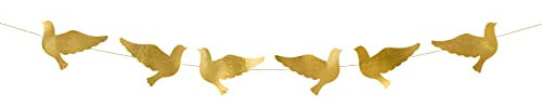Unbekannt Girlande Tauben, Gold, ca. 86 x 8,1 cm
