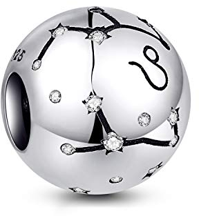 NINGAN die Zwillinge 12 Sternzeichen Geburtstag Anhänger – 925 Sterlingsilber Anhänger für Armband & Halskette – Ideale Geburtsgeschenke für Frauen & Freundinnen