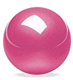 Perixx Peripro-303 GPK Trackball Trackball Ersatz für M570, PERIMICE-517/520/717/720 und andere Trackball-Maus, glänzend, Rosa