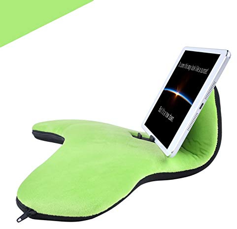 Phone Wrist Support/Soft Pillow Stand/2020 New Multi-Angle Tablet Stand/Phone Holder/Pillow Lap Pad Stand,for Ipad,Phones,Tablets, Ereaders,Books(Grass Green)