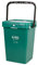 Cofan Récipient vert pour verre Modèle zircon Capacité 25 l
