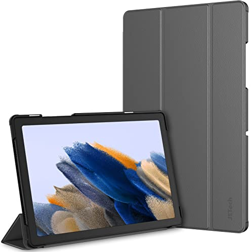 JETech Funda para Samsung Galaxy Tab A8 10,5 Pulgadas 2021 (SM-X200/X205/X207), Slim Ligera Protectora Tableta Delgada Carcasa con Soporte y Auto-Estela/Sueño (Gris Oscuro)