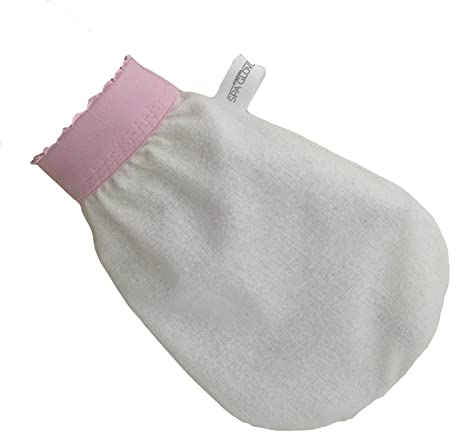 Garshan Seidenhandschuhe als leichte, luxuriöse Alternative zur Trockenbürste - für Ayurveda Massage Reinen Haut & Bekämpfung von Cellulite