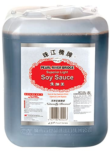 SAUCE SOJA SUPÉRIEURE CLAIRE 8L/Bidon - Lot de 1, 2 et 3 Bidons - Livraison Gratuite France - Expédition depuis France par la sté Bo Time (1)