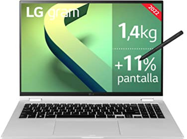 LG PORTÁTIL 16T90Q-G.AA79B I7-1260P 1TB SYST SSD 16GB 16IN W11H