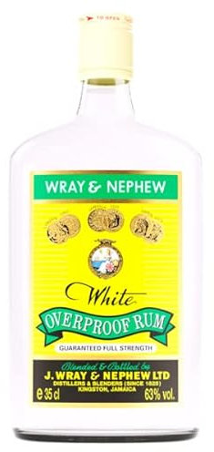 Wray & Nephew Overproof Rum 35cl (JAMAICAN OVERPROOF WHITE RUM)