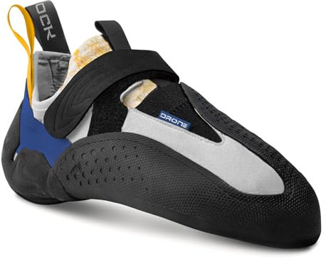 Mad Rock Drone HV 2.0 Kletterschuh, Blau/Gelb/Schwarz, 44 EU