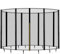 Baunsal® Trampolin Sicherheitsnetz Ø 427 cm (JS+EXD-M) für 8 Netzstangen Netzhöhe 180 cm Ersatzteile Trampolin Netz Trampolin Schutznetz Kinder Trampolin Ersatznetz Trampolin Outdoor