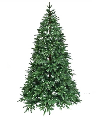 Árbol de Navidad con luces Harrison de 210 cm de alto – 2061 ramas