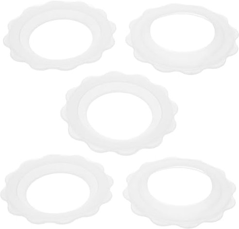 TOYANDONA 5stücke Brustschutzhülle Aus Weichem Silikon Rutschfeste Stillbecher Mit Silikon-brustring Schweißresistente Stillbrustabdeckungen Für Mütter Zum Stillen Von Neugeborenen