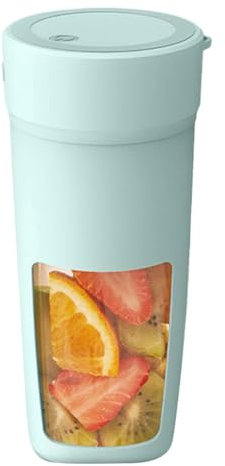 Exprimidor portátil - Taza mezcladora Licuadora de batidos recargable pequeña Multifuncional | Licuadora personal para frutas y verduras, ideal para viajes y viajes comida para bebés viajes sobre la m