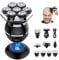 ETENTOUS Head Shavers for Men, 2025 Magnetic Head Shavers for Bald Men, IPX6 Waterproof Head Shaver, LED Display, Rechargeable Mens Head Shaver