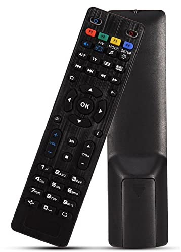 Fernbedienungsersatz Controller für MAG 250 254 255 260 261 270 IPTV -TV -Box mit ABS -Material Bis zu 10 M Reichweite von 2 AAA -Batterien Angetrieben