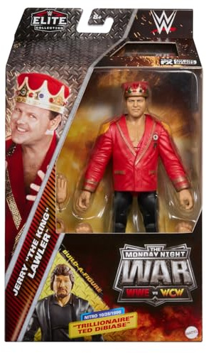 WWE Monday Night War Elite Collection Jerry The King Lawler action figure/accessory 15.2 cm Set