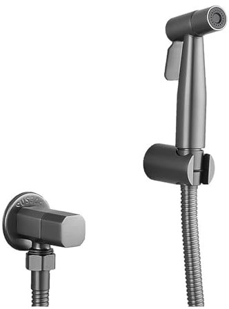 Bidet Faucet Portable Toilet Bidet Sprayer Set Toilet Faucet Single Cold Water Bathroom Shower Head Without Valve (Color : with Valve 4PCS -01)
