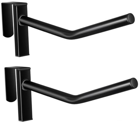 MotiveTech 2 Pferdesattelhalter für Englisch Und Westernsättel, Hängeständer für Quarter Horse, Schwarz