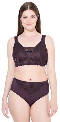 Ulla Popken Damen BH ohne Bügel