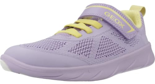 Geox Kinder - Sneaker Foot-Run in lila Textil