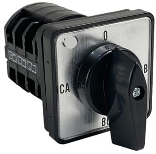 interruttore rotativo, LW8-10YH3/3 Voltmetro di conversione trifase 11A Interruttore a camme rotante trasferimento universale